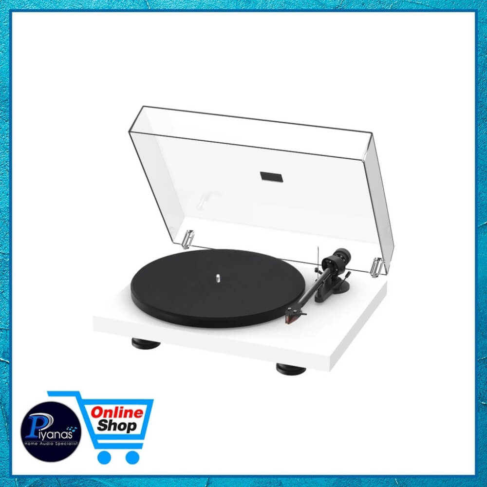 เครื่องเล่นแผ่นเสียง PROJECT : DEBUT CARBON EVO (พร้อมหัวเข็ม ORTOFON รุ่น 2M RED) (SATIN WHITE)